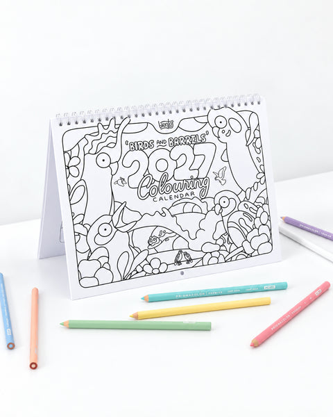 2027 Calendar (Colouring Edition)