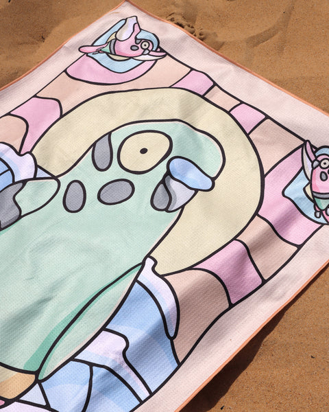 Budgy Beach Towel