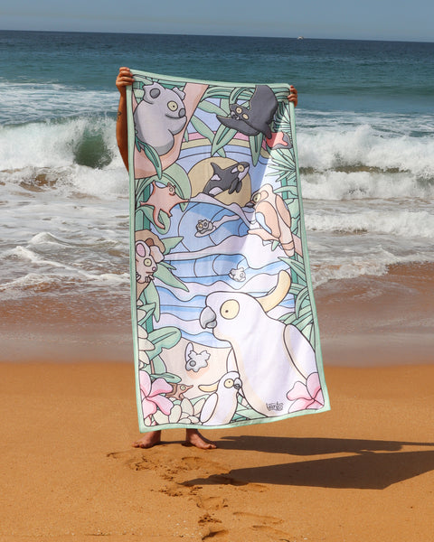 Tropics Beach Towel