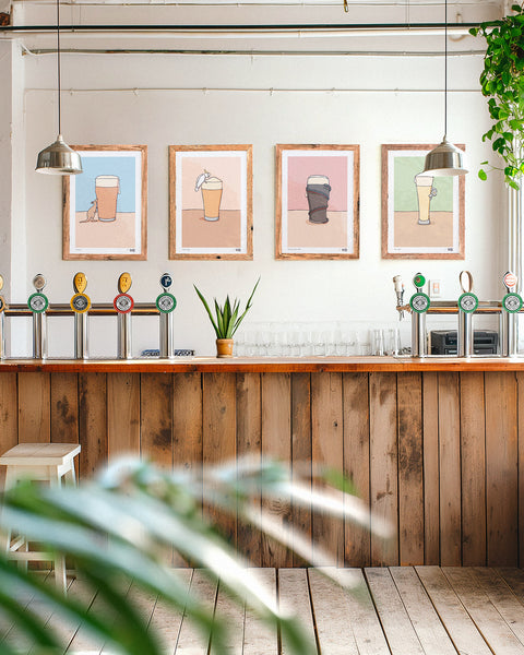 Ale House Gallery Wall