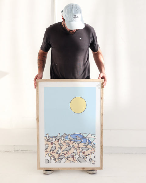 Gull Island Art Print