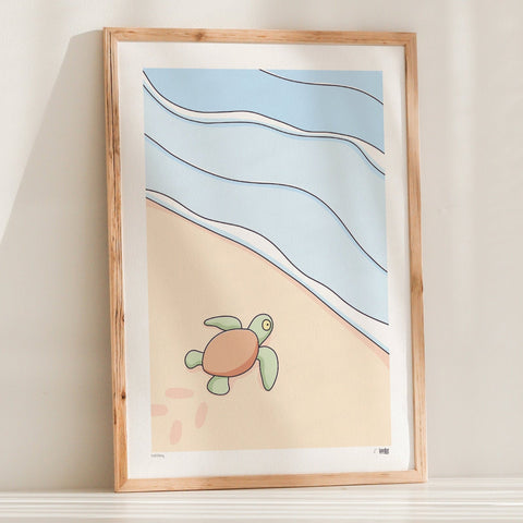Turtle Lover Print Trio