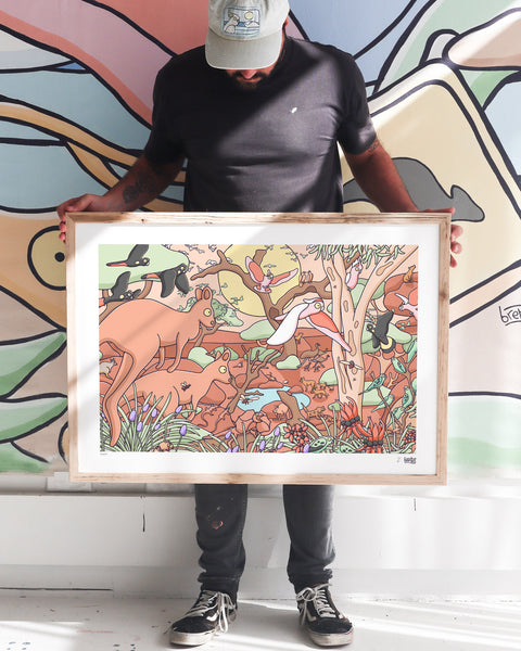 Deserts Art Print