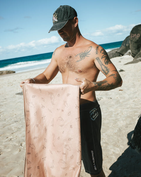 Land and Sea Beach Towel