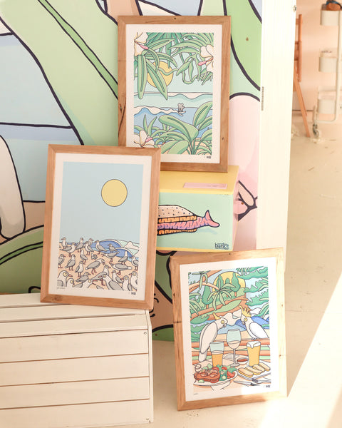 Gull Island Art Print