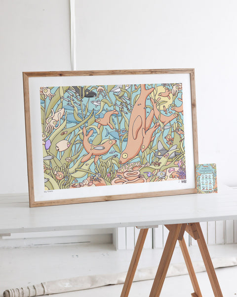 Kelp Forests Art Print