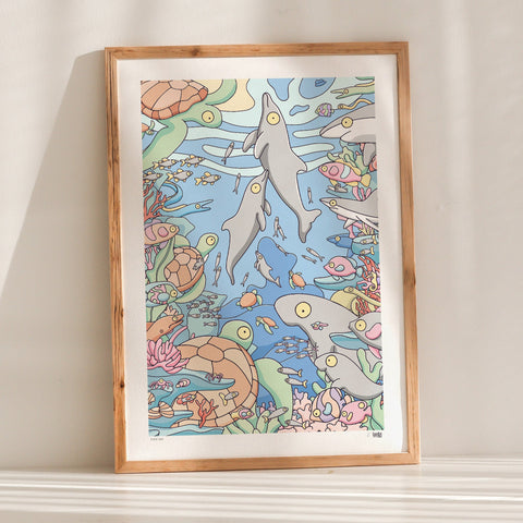 Ocean Lover Print Trio