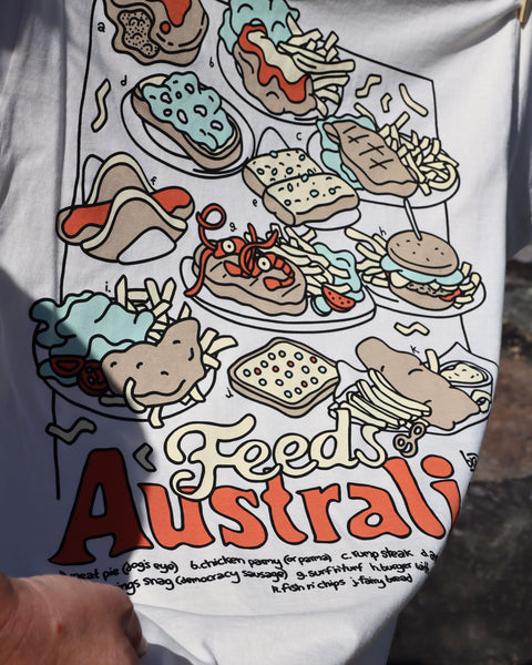 Feeds of Australia Tee