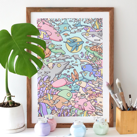Colour Lovers Print Trio
