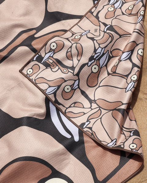 Kookaburra Beach Towel