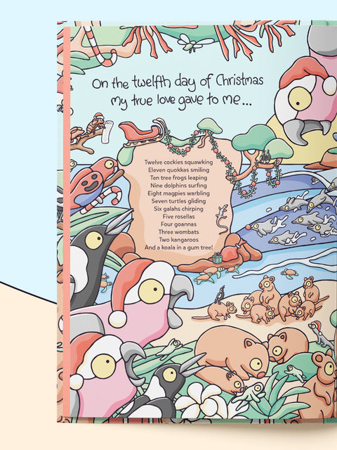 Aussie 12 Days of Christmas Book