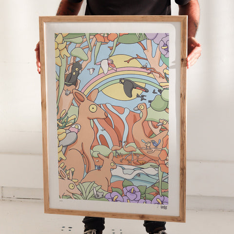 Wild Australia Print Trio