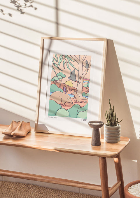 Outback Bilbies Art Print