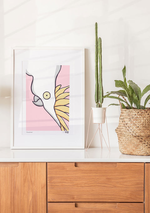 Cockatoo Art Print