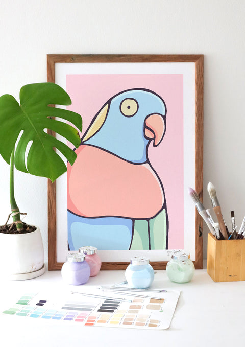 Rainbow Lorikeet Art Print