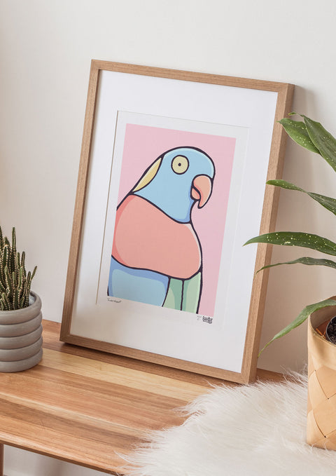 Rainbow Lorikeet Art Print