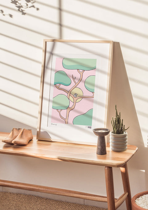 Dreaming Koala Art Print