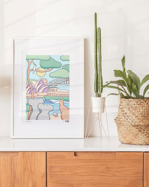 Sydney Art Print