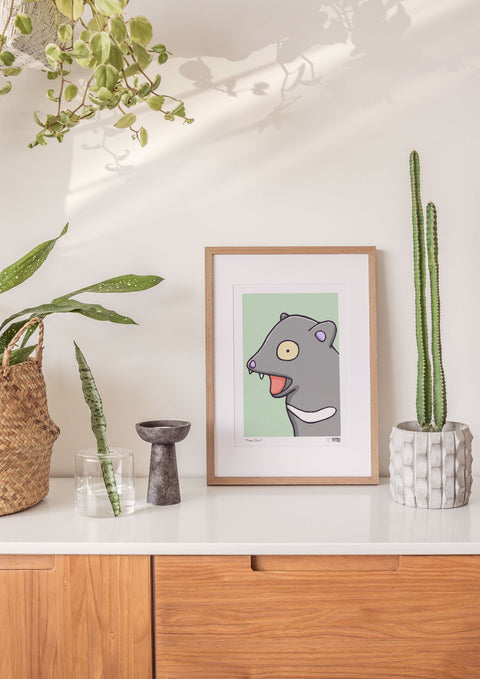 Tassie Devil Art Print