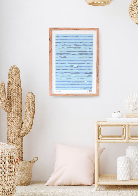 The Peak Art Print