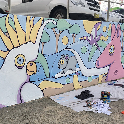 Bondi Beach Mural 2019