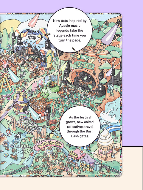 Big Aussie Animal Bush Bash Book