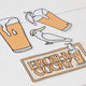 Frothy Cocky Sticker Pack