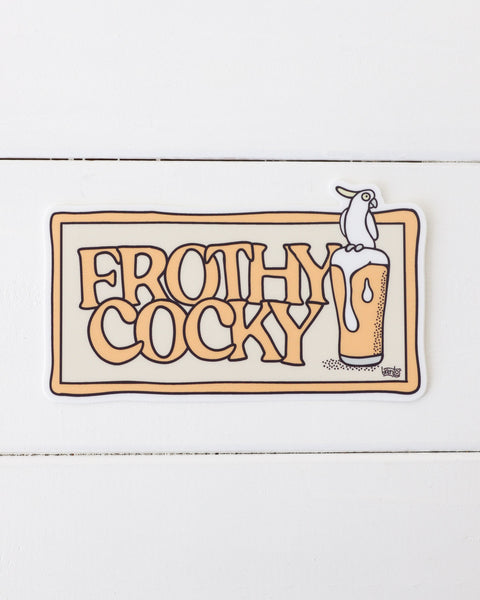 Frothy Cocky Sticker Pack