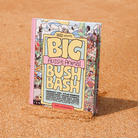 Big Aussie Animal Bush Bash Book (Signed Copy)