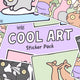 Cool Art Sticker Pack