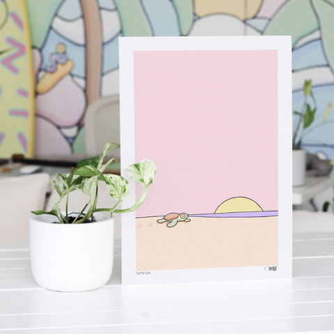 Turtle Lover Print Trio