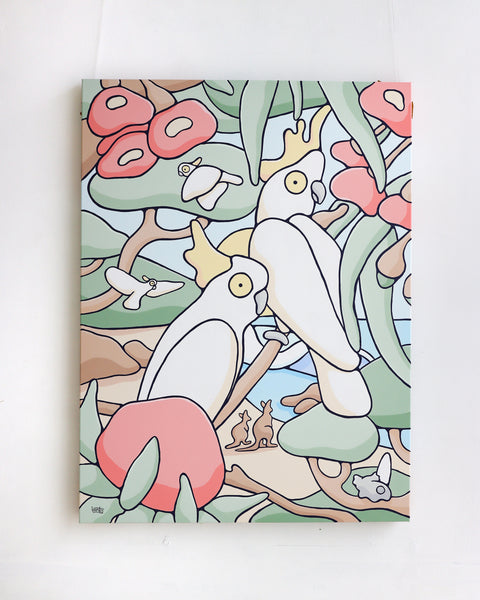 View from the Gums Original Artwork