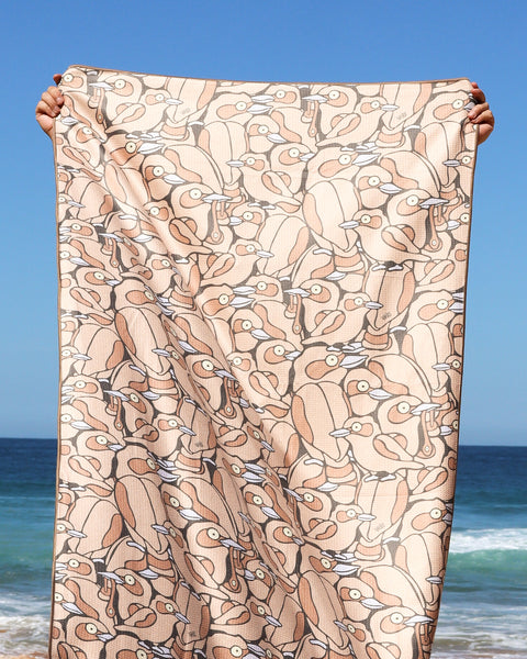 Kookaburra Beach Towel