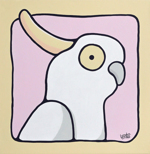 Portrait of a Cockatoo Original Artwork
