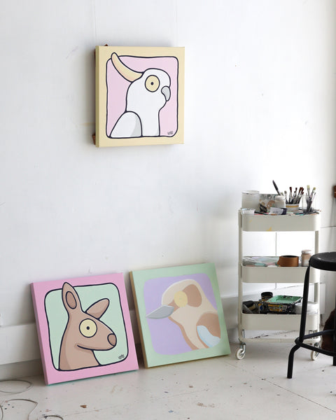 Portrait of a Cockatoo Original Artwork