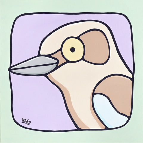 Portrait of a Kookaburra Original Artwork