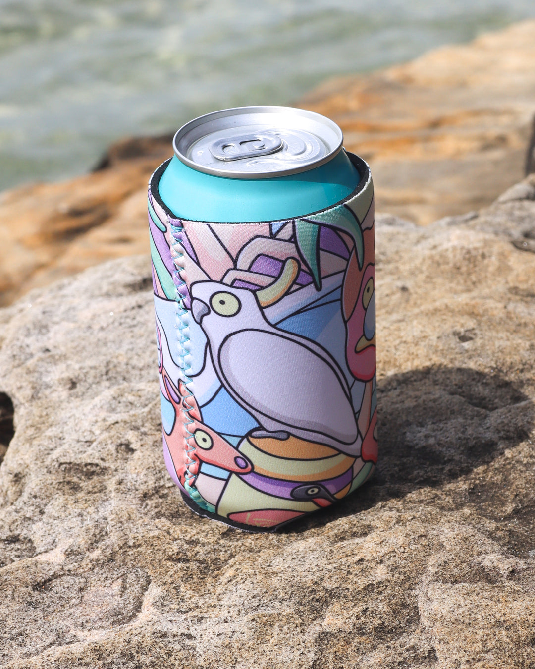 Australiana Stubby Holders & Beer Coolers with Amazing Art by Brentos