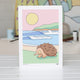 Echidna Beach Art Print