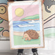 Echidna Beach Art Print
