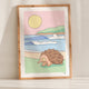 Echidna Beach Art Print