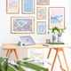 Happy Workspace Gallery Wall