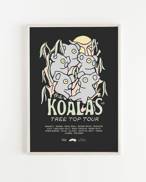 The Koalas Band Poster