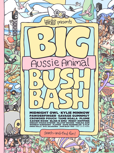 Big Aussie Animal Bush Bash Book