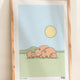 Create Your Own Wombat Family Print