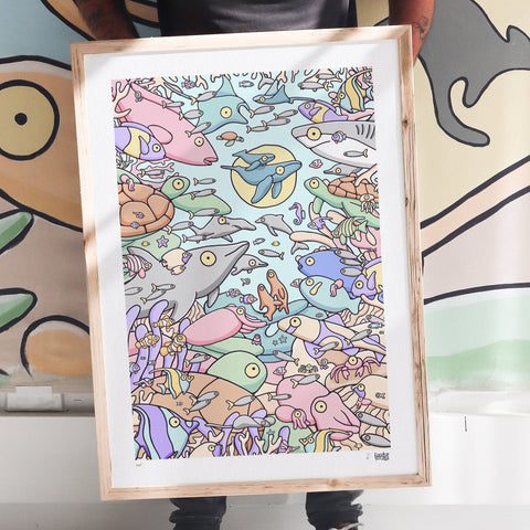 Saltwater Print Trio
