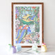 Rosella Sunrise Art Print