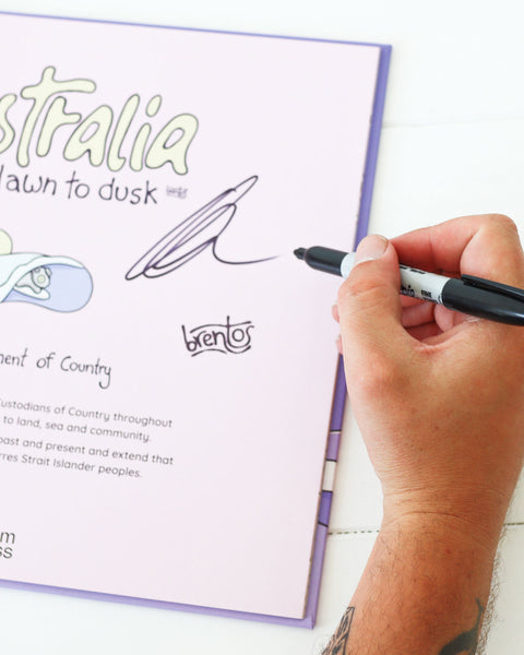 Australia From Dawn to Dusk (Signed Copy)