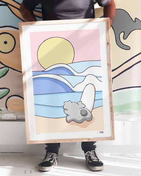 Still Timing Art Print