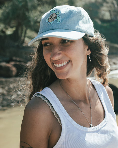 Turtle Denim Hat