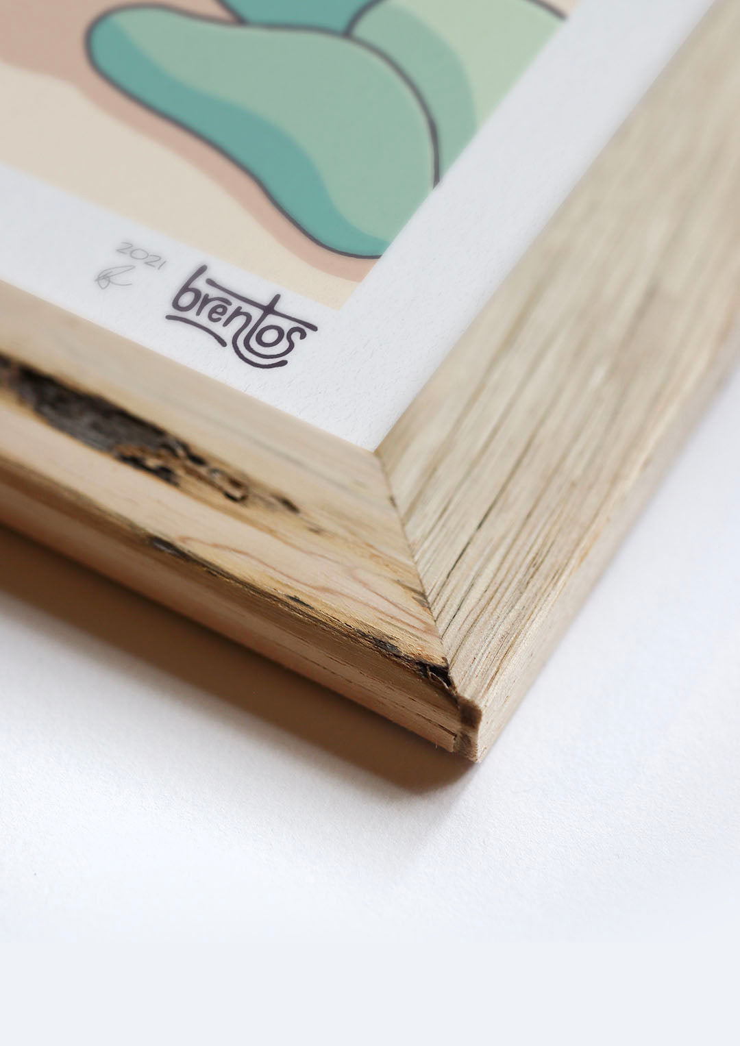 Newport Beach Wall Art Print with Surfing Koalas by Brentos